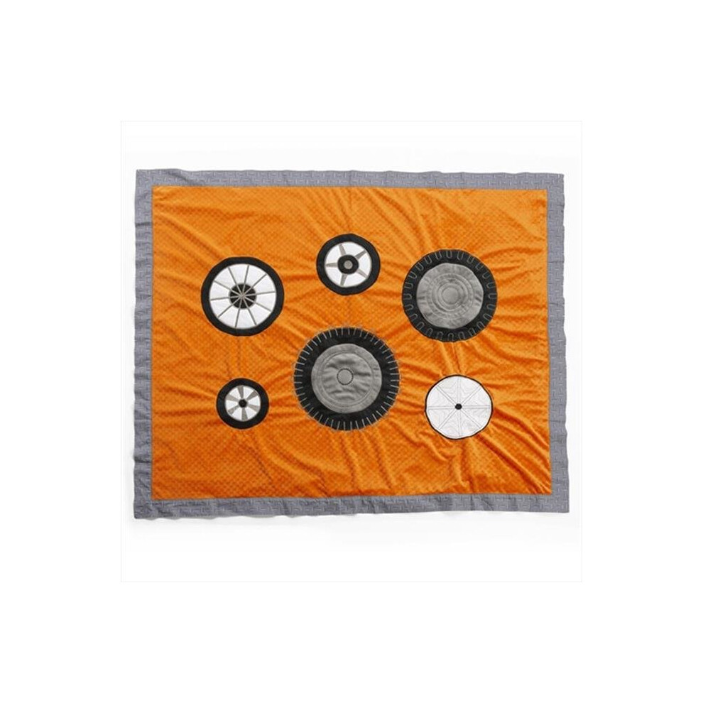 10-20024 Teyo's Tires Medium Quilt - With Appliqué Orange One Grace Place