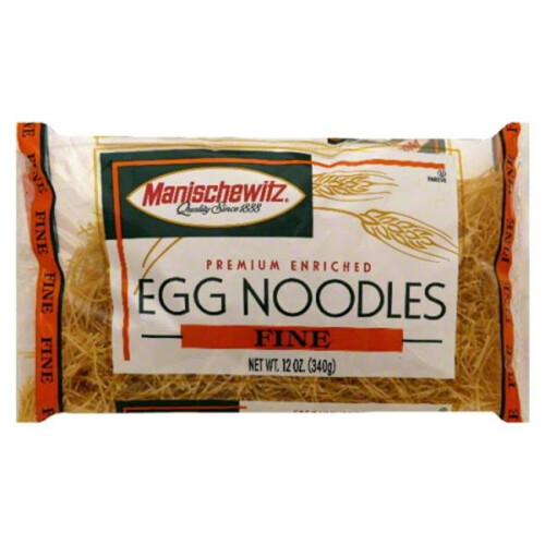 MANISCHEWITZ NOODLE EGG FINE-12 OZ -Pack of 12