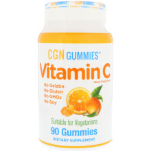 California Gold Nutrition, Vitamin C Gummibärchen, 90 Gummibärchen
