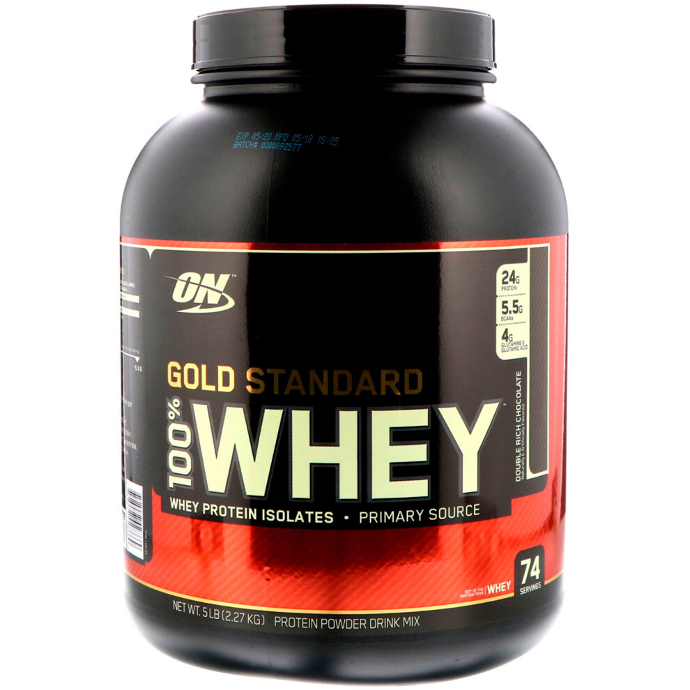 Optimum Nutrition Gold Standard 100% Whey Double Rich Chocolate - 2.2kg