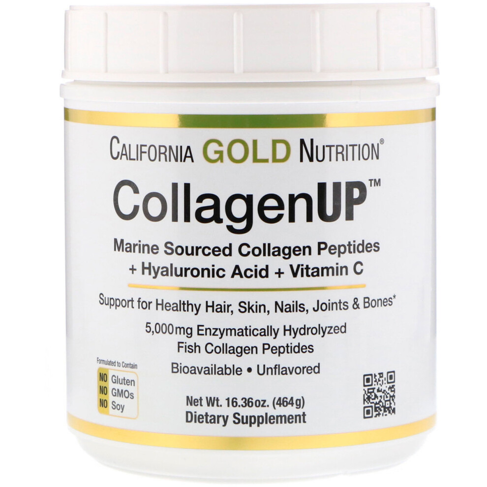 California Nutrition, Collagen Up 5000,Â 16.36 Oz (464 G) Gold