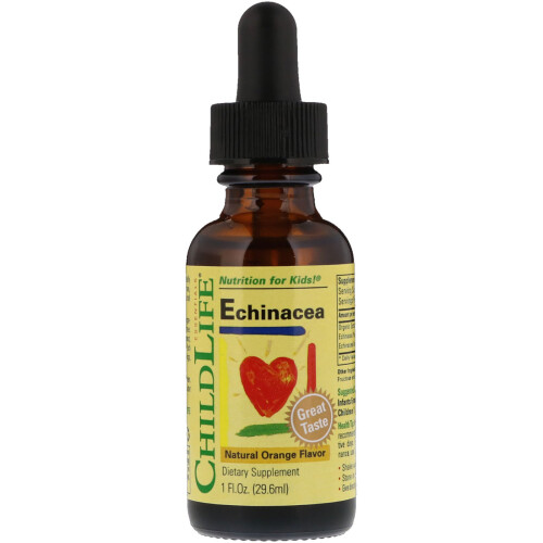 ChildLife, Essentials, Echinacea, arôme naturel d'orange, 1 fl oz