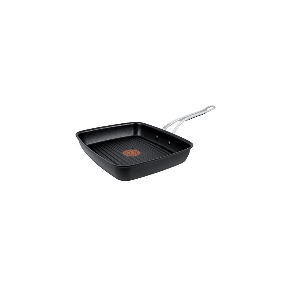 TEFAL JAMIE OLIVER HARD ANODISED INDUCTION GRILL