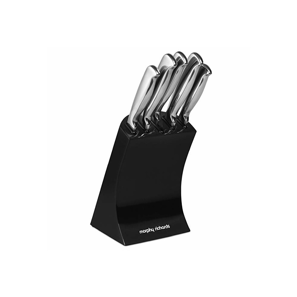 Morphy Richards 5pce Knife Block Translucent