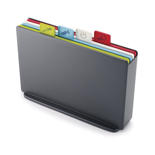 Joseph Joseph Joseph Joseph Index Chopping Board Set - Graphite 2