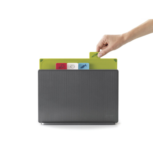 Joseph Joseph Joseph Joseph Index Chopping Board Set - Graphite