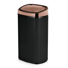 Tower 58L Square Sensor Bin Rose