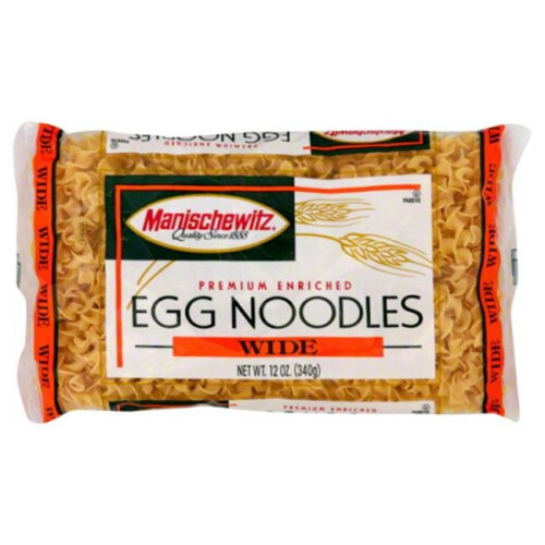 MANISCHEWITZ NOODLE EGG WIDE-12 OZ -Pack of 12