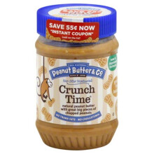 Peanut Butter & Co., Pão de Amendoim e Co., Pão de Amendoim Espremido, Crunch Time, 16 oz (454 g)