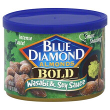 Blue Diamond, Mogyorók, Merész, Wasabi & Szójaszósz, 6 oz (170 g)