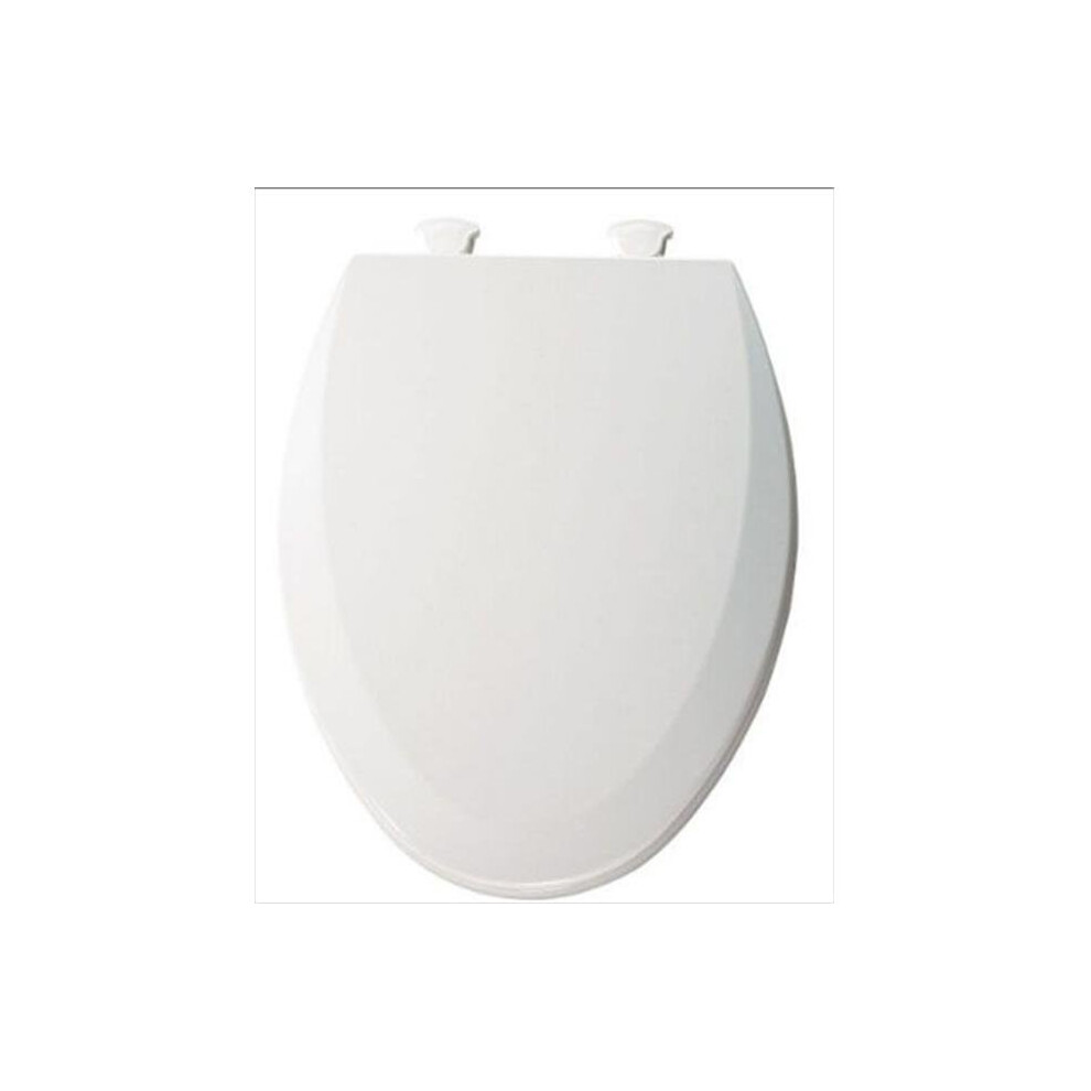 Photos - Toilet Seat Church Seat 1500EC 390 Lift-Off Elongated Closed Front  in Cotton White