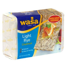 Wasa Flatbread, Kruimelbrood, licht roggebrood, 9,5 oz (270 g)