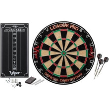 GLD Products 42-6011 League Pro Bristle Dartboard Set