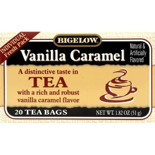 Tea Vanilla Caramel -Pack of 6