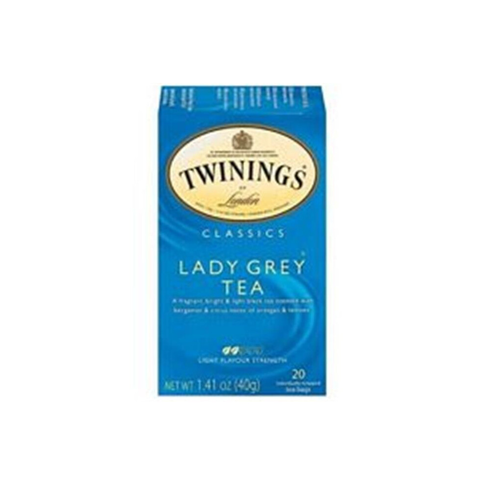 Twinings Lady Grey Tea 20 Bag -Pack of 6