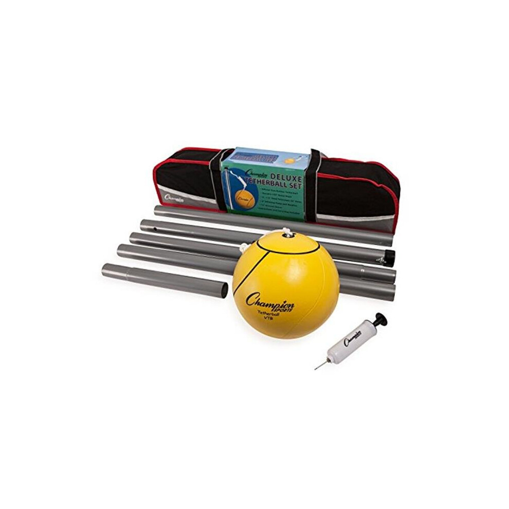 CHAMPION SPORTS CHSDTBSET DELUXE TETHER BALL SET