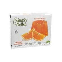 Simply Delish Dessert Jel Orange 1.6-Ounce -Pack of 6