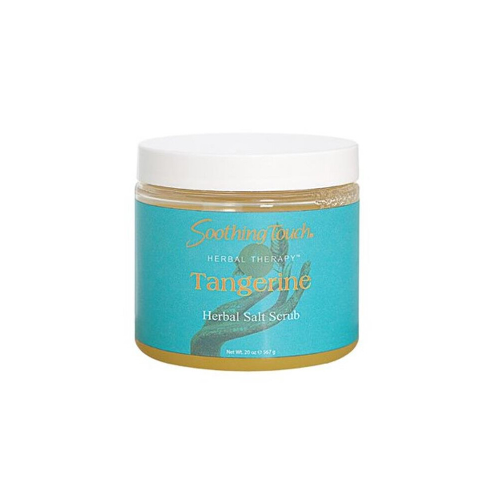 Soothing Touch Orange Salt Scrub - Tangerine - 20 Oz