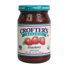 Crofter's Organic, Crofter's Orgânico, Espalde Orgânico Premium, Morango, 16.5 oz (468 g)