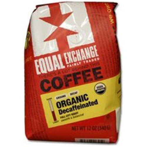 Equal Exchange, Organic Coffee, Ground, Full City Roast, Decaffeinated, 12 oz (340 g)