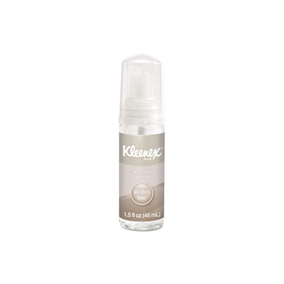 Kimberly-Clark 34136Ea Alcohol-Free Foam Hand Sanitizer, 1.5 Oz, Clear