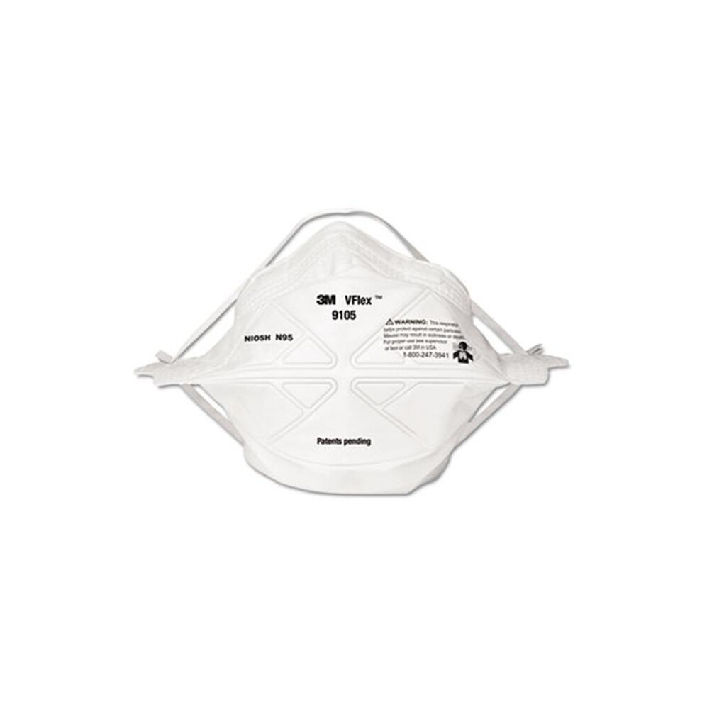 3M 9105 VFlex Particulate Respirator N95, Regular, 50 Box