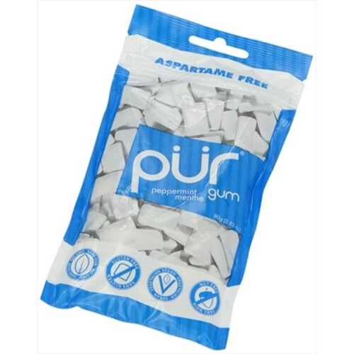The PUR Company, Γάλασμα Γνάθης, Πεπόνι, 55 Τάπες, 2.72 oz (77 g)