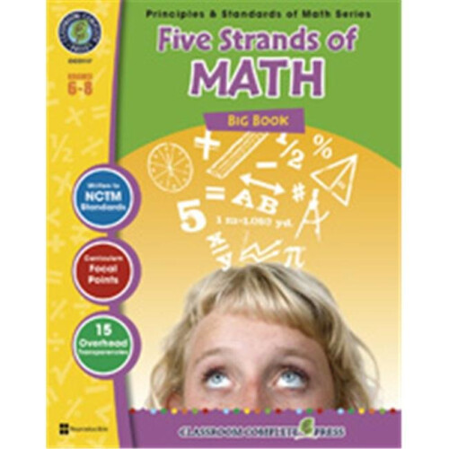 Classroom Complete Press CC3117 Five Strands of Math - Big Book