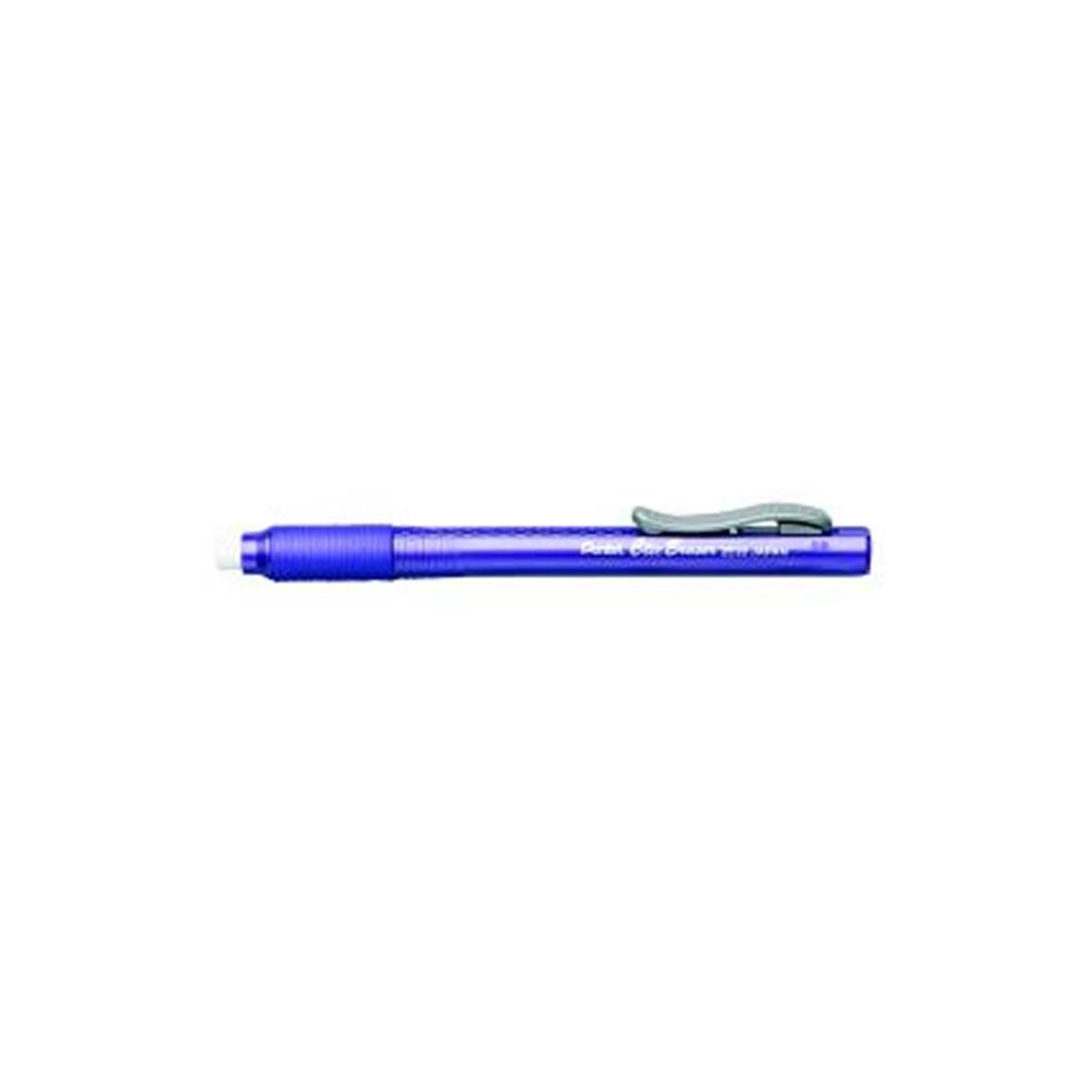 Pentel Of America Ze22v Clic Eraser Grip 2.5X5 Violet White
