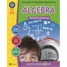 Classroom Complete Press CC3313 Algebra - Task and Drill Sheets