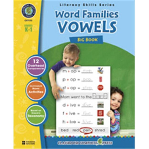Classroom Complete Press CC1112 Word Families Big Book