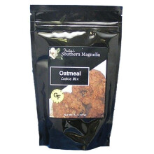 Julias Southern Magnolia SM334 Gluten Free Oatmeal Cookie Mix - 8oz bag, Pack of 4