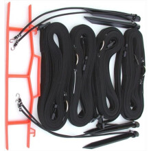 Home Court 17ABKS Black 1-inch Adjustable Web Courtlines