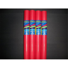 RiteCo Raydiant 80037 Riteco Raydiant Fade Resistant Art Rolls Bright Red 48 In. X 50 Ft. 4 Pack