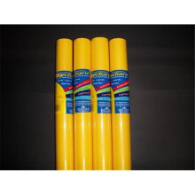 RiteCo Raydiant 80013 Riteco Raydiant Fade Resistant Art Rolls Canary Yellow 48 In. X 12 Ft. 4 Pack