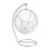 Premier Housewares Hanging Fruit Basket Chrome, Silver 1