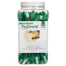 Top Performance ProDental Tandborstar med Dubbelände - 50-Pack för Husdjurs Tandvård
