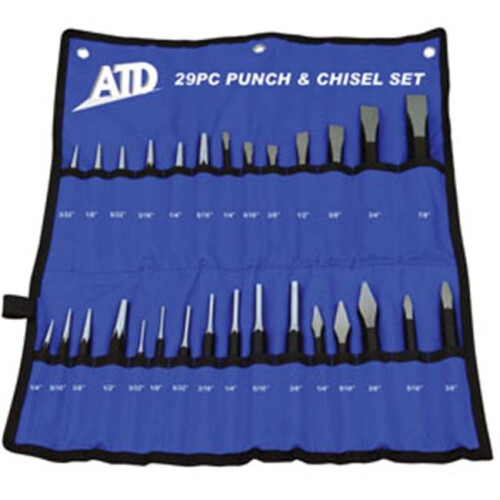 ATD Tools 729 29 Pc. Punch And Chisel Set
