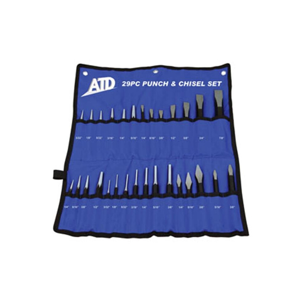 ATD Tools 729 29 Pc. Punch And Chisel Set