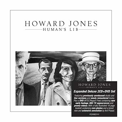 Howard Jones - Human~s Lib (Expanded Deluxe 2Cd 1Dvd Digipak Edition) [CD]