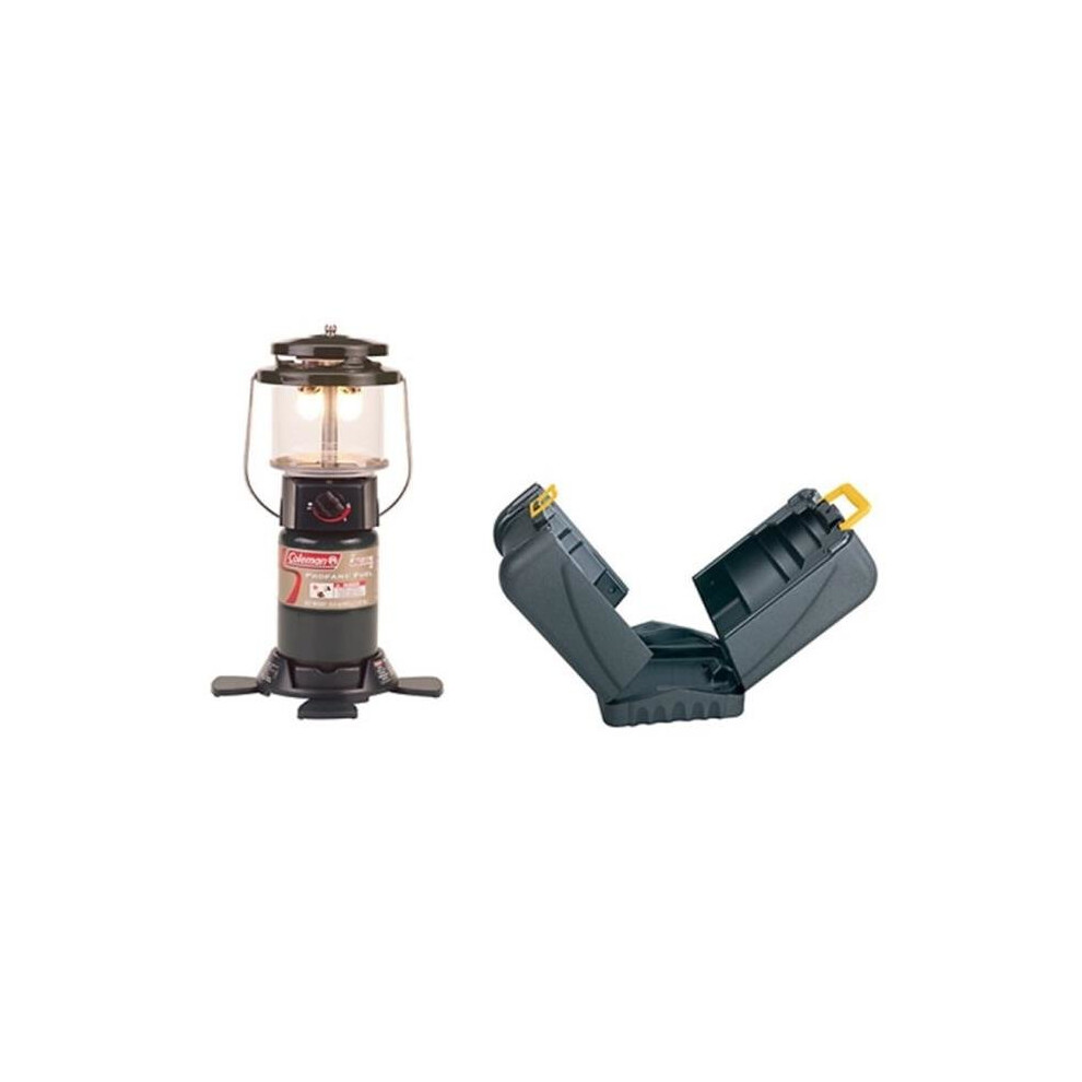 Coleman 765268 Deluxe Propane Lantern w-Hard Carry Case