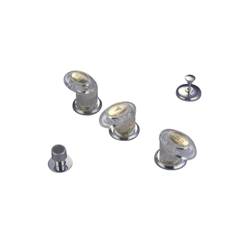 Kingston Brass Kb6318ll Three Handle Bidet Faucet With Brass Pop-Up 663370112997