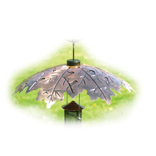 WoodLink COPLEAF18 18 in. Brushed Copper Weather Shield