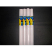 RiteCo Raydiant 80137 Riteco Raydiant Fade Resistant Art Rolls Bright White 48 In. X 50 Ft. 4 Pack
