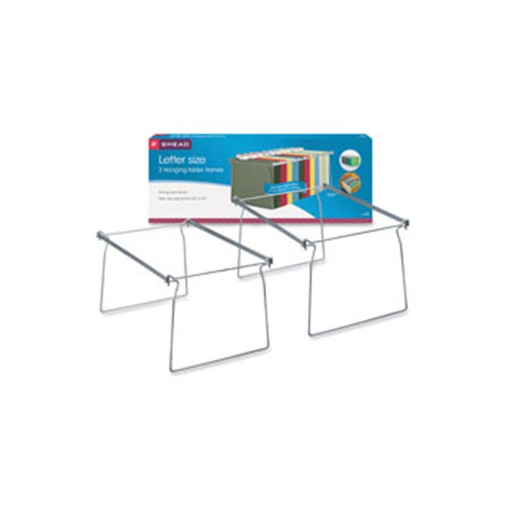 Photos - File Folder / Lever Arch File Smead SMD64870 Hanging Folder Frame, Letter, 2-PK, Steel, Gray