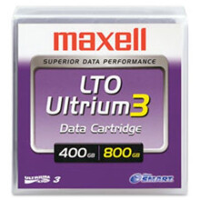 Maxell MAX183900 Ultrium Cartridge, LTO3, Rewritable, 400-800 GB