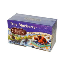 Celestial Seasonings, Tisane, True BlueberryÆ, Sans Caféine, 20 Sachets, 1,6 oz (45 g)
