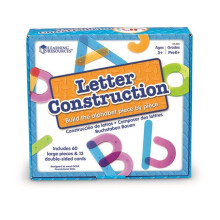 Learning Resources LER8555 Letter Construction Activity Set