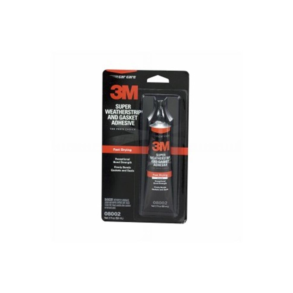 3M 3M8002 Weather-strip Adhesive Yellow 2Oz Tube