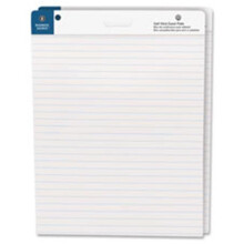 Business Source BSN38593 Self-Stick Easel Pads, Ruled, 30 Shts, 25 in. x 30 in., 2-PK, WE